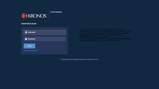 
                            6. Log in - Kronos Community Portal