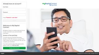 
                            2. Log in - My Baptist Connect Login