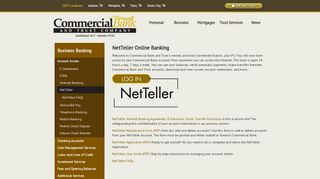 
                            1. Log In NetTeller Online Banking | Commercial Bank and Trust - Commercial Bank And Trust Portal