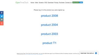 Log in - OpenTimeClock.com - Web based Free online time ... - Opentimeclock Com Portal