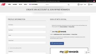 
                            1. Log In or Create NB Account - New Balance - New Balance Rewards Portal