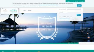 
                            4. Log in - Palace Resorts - Palace Resorts Elite Member Portal
