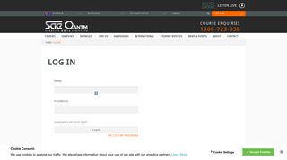 
                            3. Log in - SAE - Qantm Portal