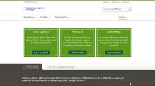 Log In Secure Self-Service | Humana Military - Tricare East Provider Portal