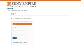 
                            6. Log In - SUNY Empire State College - Esc Edu Portal