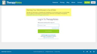 
                            3. Log In | TherapyNotes - Therapy Sync Login