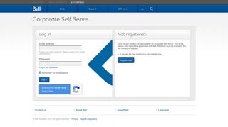 
                            1. Log in to Bell Business Self serve - Bell Canada - Bell Mobility Self Serve Portal