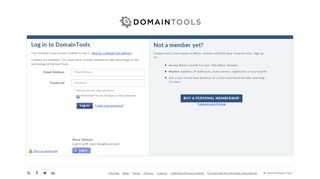 
                            7. Log in to DomainTools