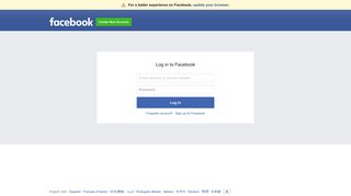 
                            3. Log in to Facebook | Facebook - Fb Com Welcome To Facebook Portal