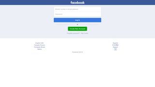 
                            2. Log in to Facebook | Facebook - Mface Portal