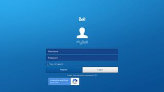
                            3. Log in to MyBell - Aliant Mobility Portal
