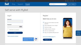 
                            1. Log in to MyBell - MyBell - Bell Canada - Aliant Mobility Portal