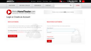 
                            8. Log in to see dealer pricing - Metra Home Theater Group - Metra Portal