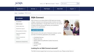 
                            8. Log in to SQA Connect - Support for centres - SQA - MySQA - My Sqa Portal