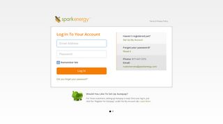 
                            3. Log In to Your Account | Spark Energy - Spark Energy - Spark City Sign In