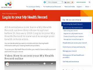 
                            7. Log in to your My Health Record | My Health …