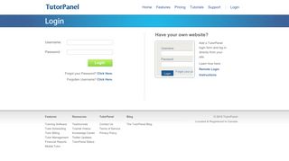 
                            1. Log In - TutorPanel - Tutor Panel Portal