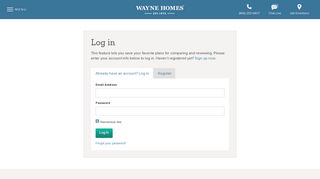 
                            7. Log in - Wayne Homes - Wayn Login