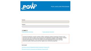
                            6. Log into Landlord Programs - PGW - Pgw Account Portal