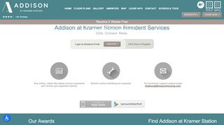 
                            7. Log Into the Resident Portal | Addison at Kramer Station - Kramer Portal