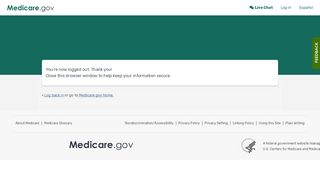
                            3. Log out - MyMedicare.gov - Mymedicare Gov Portal In