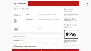
                            4. Logg inn i nettbanken - Nettbank - Storebrand - Storebrand Bank Nettbank Portal