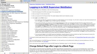 
Logging in to NICE Supervisor WebStation  
