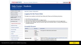 
                            2. Logging Into MyFresnoState - Fresno State Portal Help