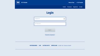 
Login - 1&1 ProfiSeller  
