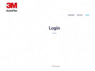 
                            5. Login | 3M AutoFilm eWarranty