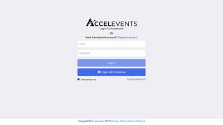 
                            9. Login - Accelevents - Accel Portal