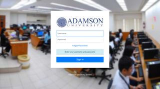 
                            1. Login - Adamson University Live - Adamson Parent Portal