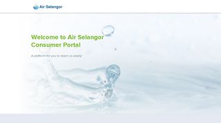 
                            1. Login » Air Selangor Portal - Syabas Login