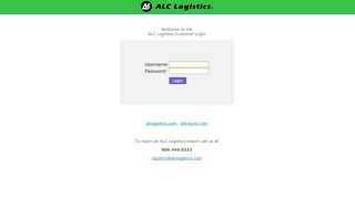 
                            7. Login - ALC Logistics - Alc Portal