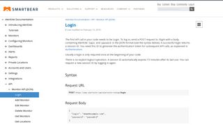 
                            6. Login | AlertSite Documentation - SmartBear Support - Alertsite Portal