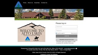 
                            6. Login - Alto Lakes Golf & Country Club - Foretees Portal The Lakes