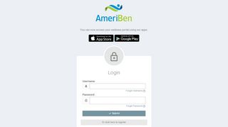 Login - AmeriBen - My Ameriben Portal