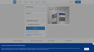 
                            7. Login - American Express - Lufthansa Online Kartenkonto Portal