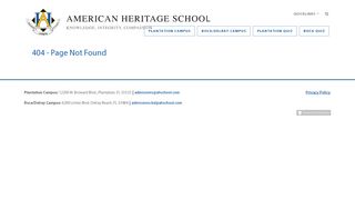 
                            1. Login - American Heritage School - Ahschool Plantation Portal