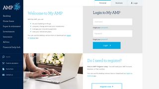 
                            5. Login - AMP - Amp Capital Portal