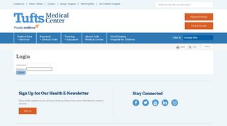 
                            3. Login at Tufts Medical Center - Tufts Medical Center Patient Portal