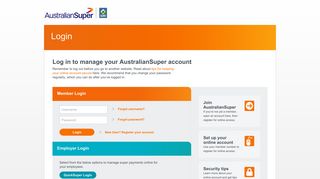 
                            5. Login - AustralianSuper - Online Direct Portal