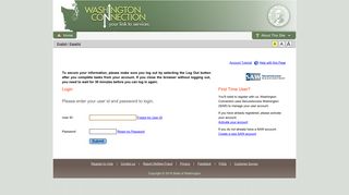 
                            8. Login - AUTH - Washington Connection (Your Link to Services) - Wa State Dshs Portal
