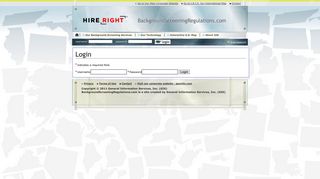 
                            4. Login - Background Screening Regulations - General ... - Geninfo Portal