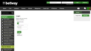 Login - Betway - Betway Zambia - Www Betway Login Com