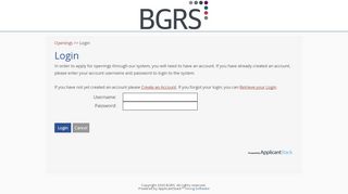 
                            2. Login - BGRS - Brookfield Relocation Services Portal