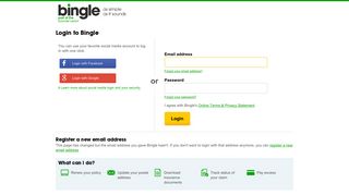 
                            1. Login - Bingle - Bingle Insurance Portal