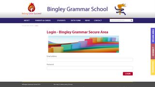 
                            1. Login - Bingley Grammar School - Moodle Bingley Grammar Login