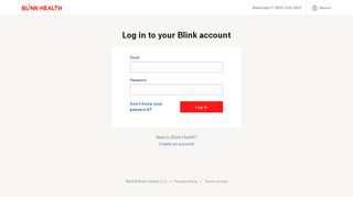 
                            1. Login - Blink Health - Blink Pharmacy Portal