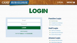 
                            9. Login - Camp Horseshoe for Boys in Wisconsin - Www Campminder Com Portal